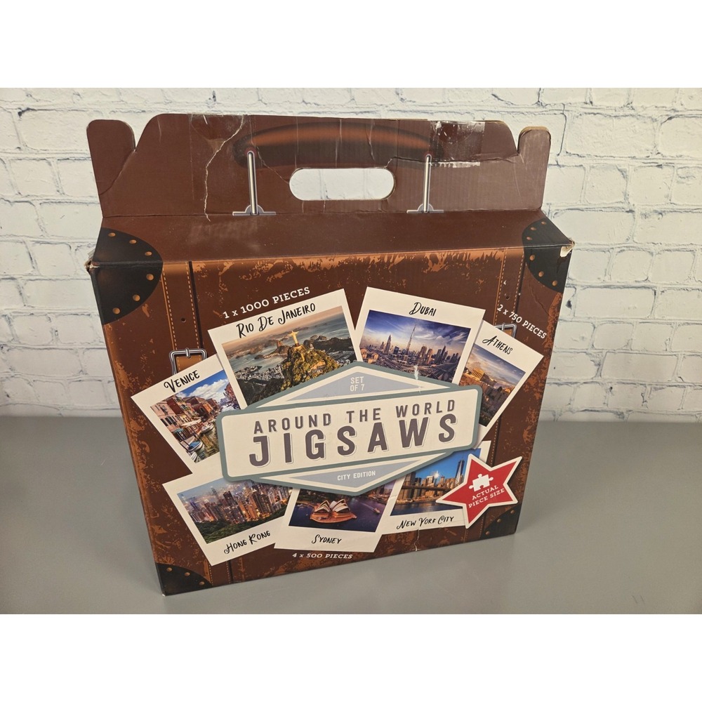 Around the World Jigsaws City Edition by Professor Puzzle *6* Vibrant Puzzles